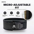 BEASTOX 13MM Auto-Lock Lever Belt – Micro-Adjustable, No Holes, Quick-Release Powerlifting Belt