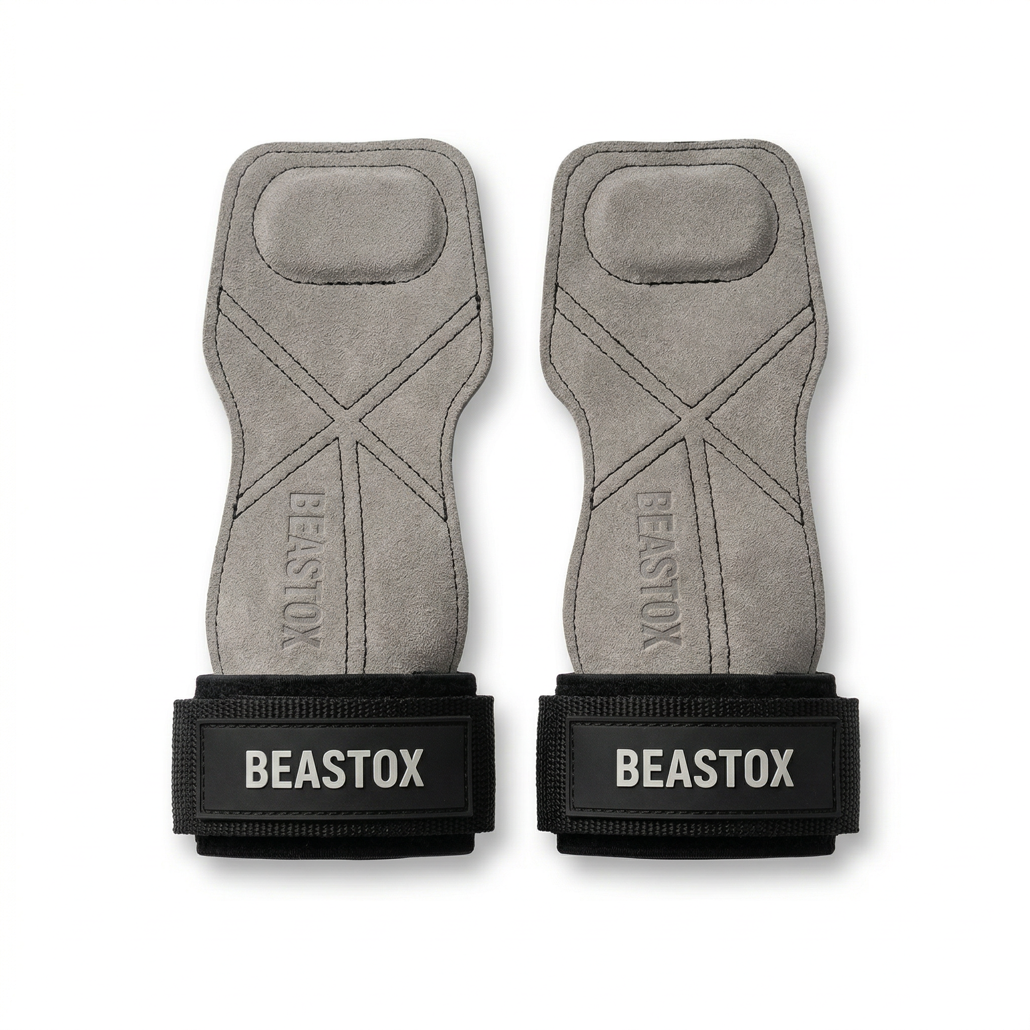 BEASTOX Performance Lifting Straps, Premium Suede, Deadlifts, Rows, Pull-Ups, Weightlifting