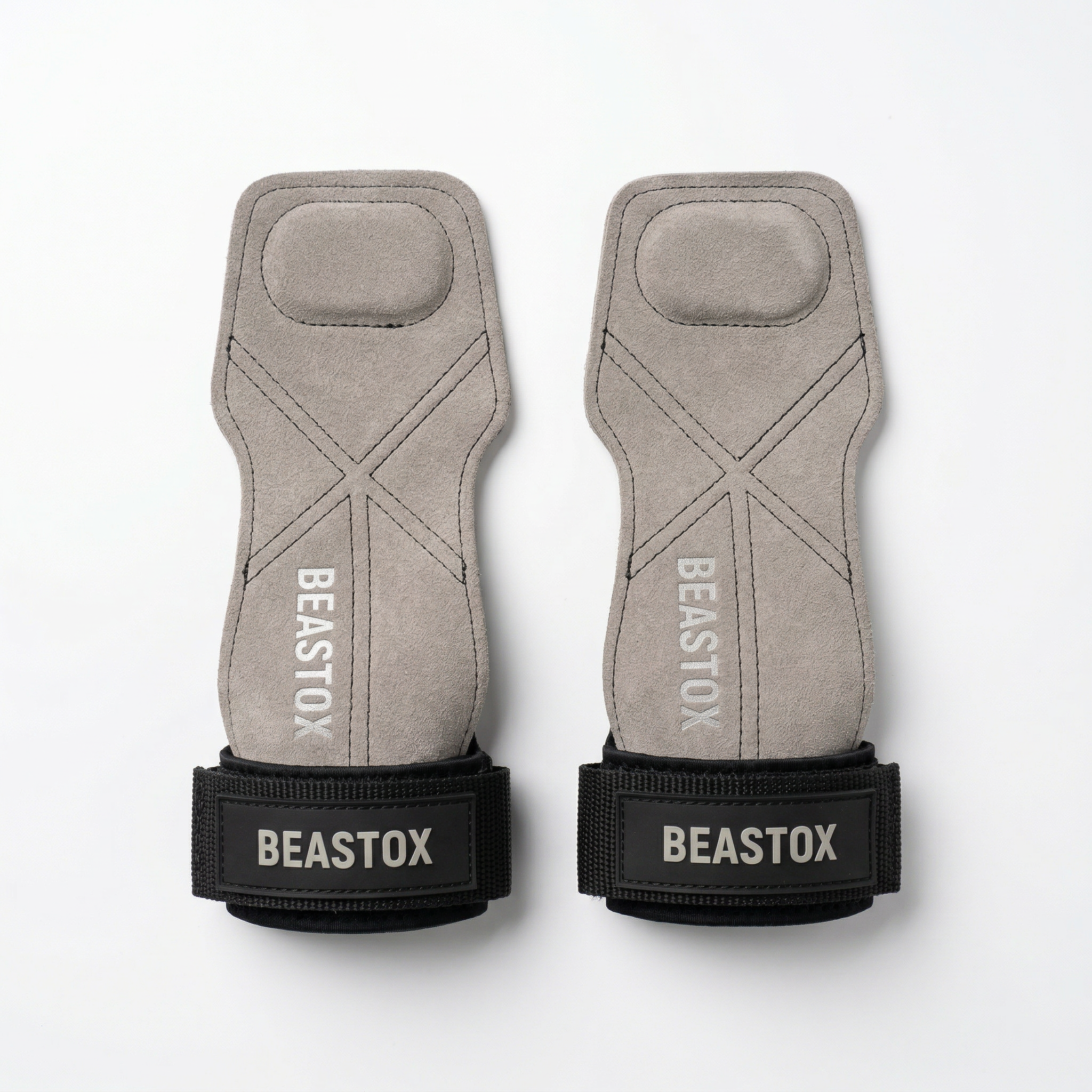 BEASTOX Performance Lifting Straps, Premium Suede, Deadlifts, Rows, Pull-Ups, Weightlifting