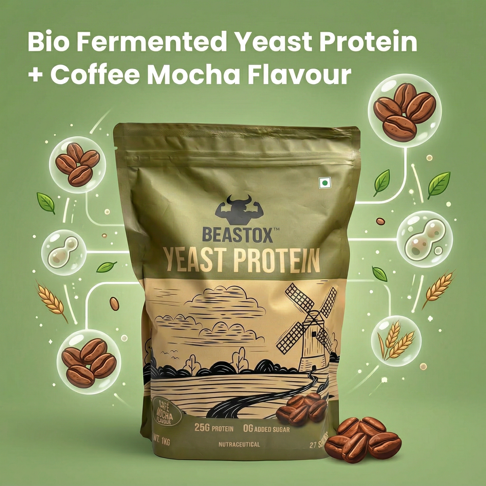 BEASTOX Yeast Protein Cafe Mocha