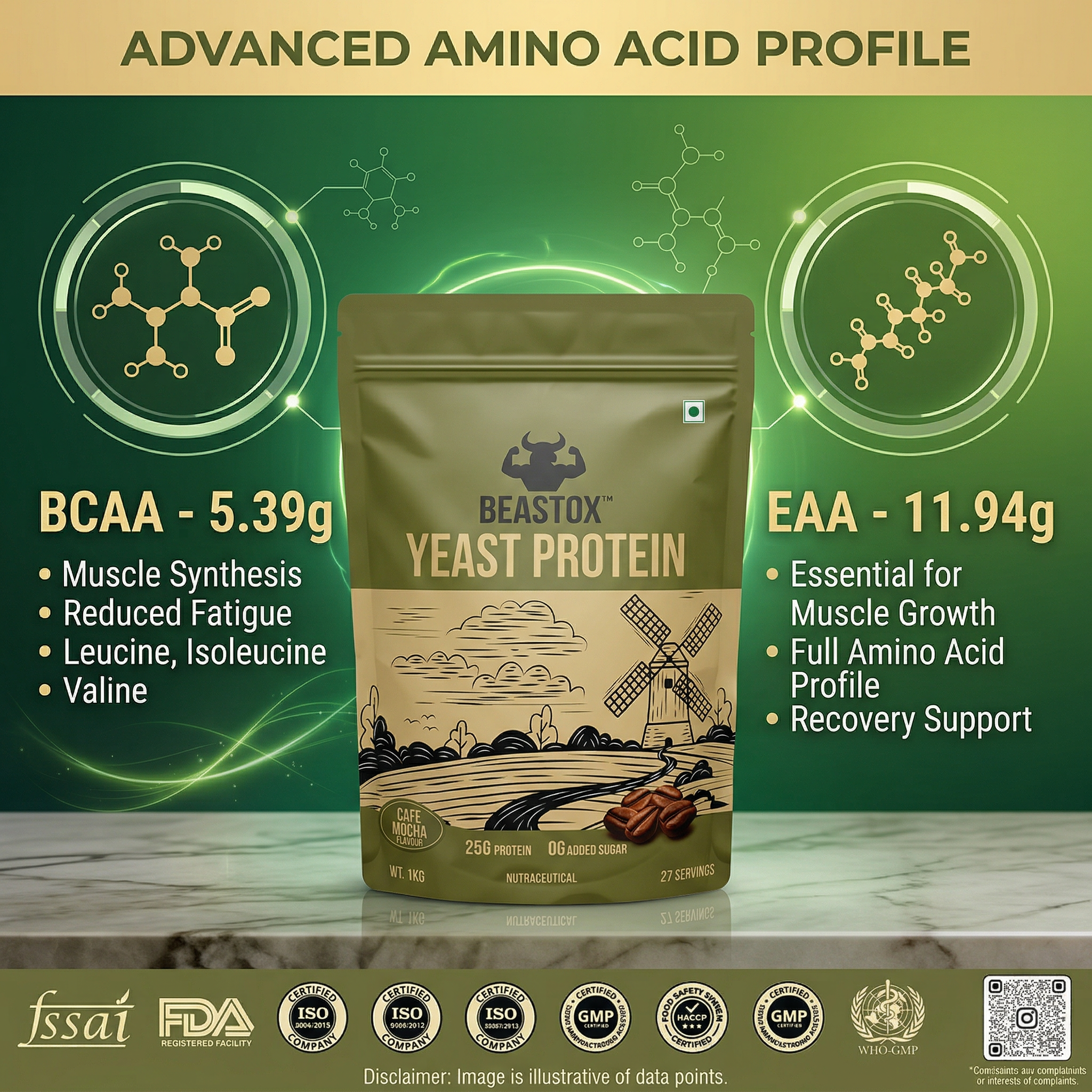 BEASTOX Yeast Protein Cafe Mocha