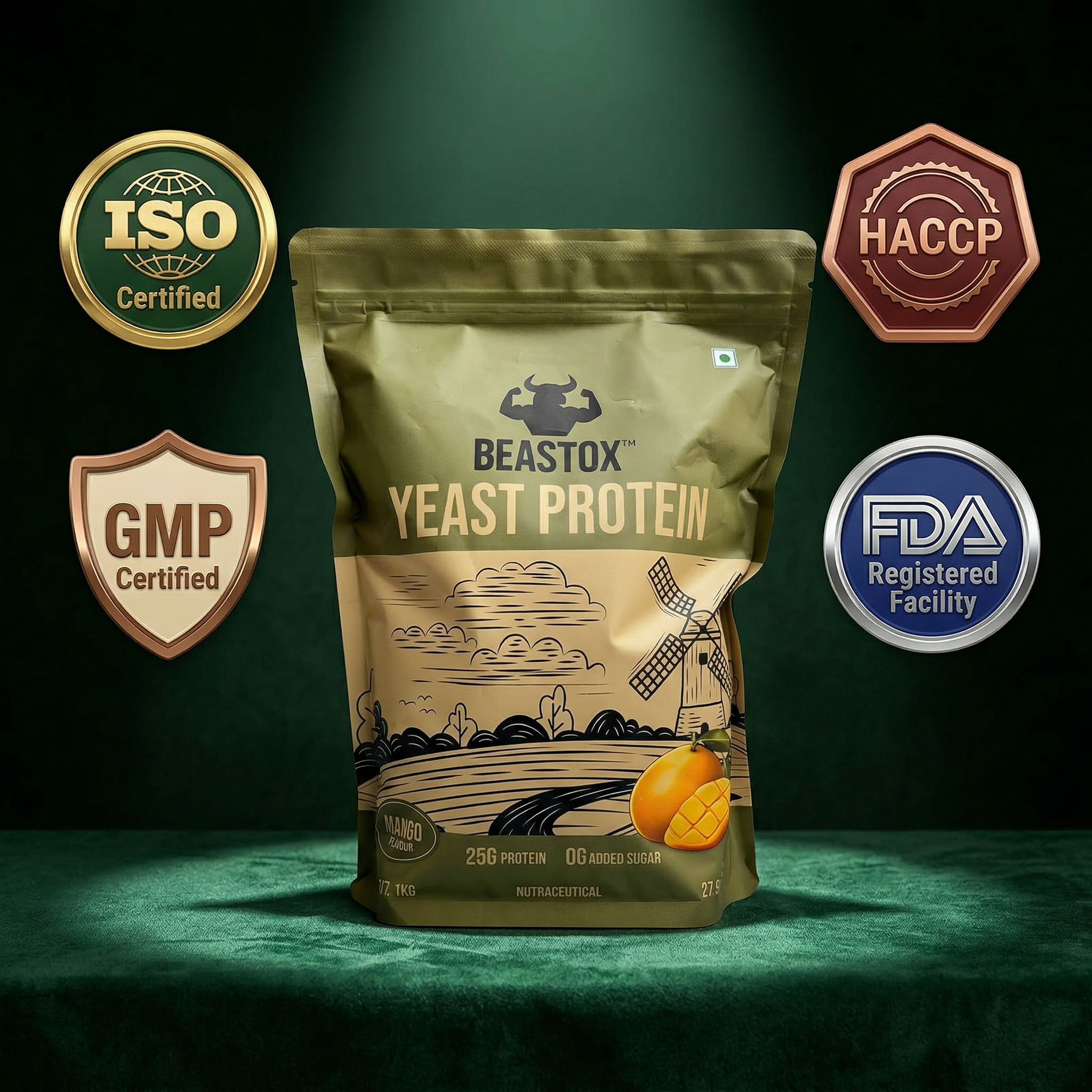 BEASTOX Yeast Protein Mango