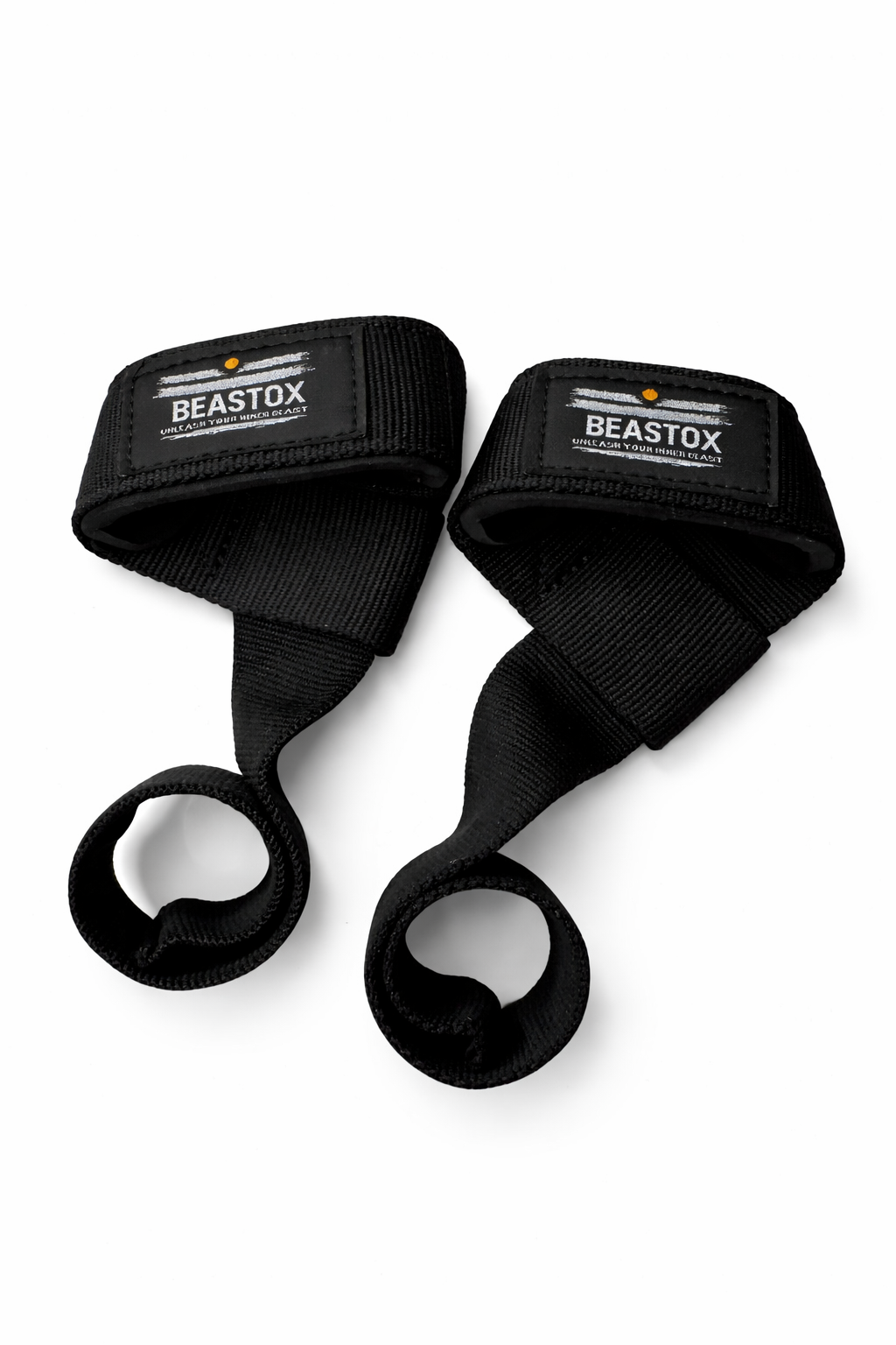 BEASTOX MAHAKAAL Auto-Locking Weightlifting Straps, Premium Nylon, AutoGrip Technology, 350 kg Load Capacity
