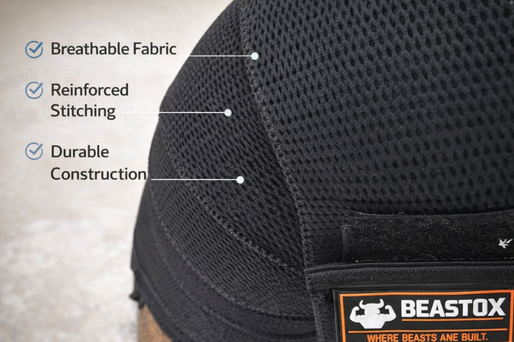 BEASTOX Knee Support Straps – Heavy-Duty Compression for Stability, Strength & Joint Protection