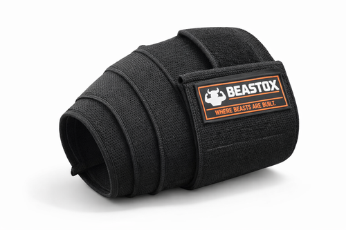 BEASTOX Knee Support Straps – Heavy-Duty Compression for Stability, Strength & Joint Protection