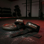 BEASTOX Lifting Straps, Heavy Duty Woven Cotton, Padded Wrist Support, for Deadlifts, Rows & Pull-Ups