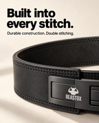 Quality: BEASTOX 13 mm classic lever belt double stitching and construction
