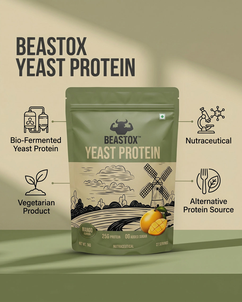 BEASTOX Yeast Protein Mango
